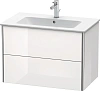 Тумба под раковину Duravit XSquare XS417202222 подвесная 81 см белая глянцевый