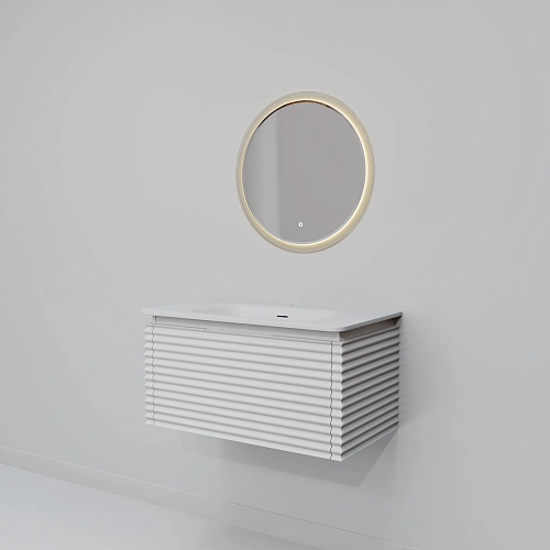 Комплект мебели ArtDecco Jacqueline 80 AJC08W34S1M0 белый Комплект мебели ArtDecco Jacqueline 80 AJC08W34S1M0 белый