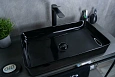 Раковина Gid BL9396 53346 накладная черная глянцевая 60x34x11 Раковина Gid BL9396 53346 накладная черная глянцевая 60x34x11