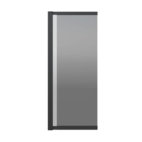 Шторка на ванну BERGES RIVER S Slider Black 980 тонированное стекло 065018 Шторка на ванну BERGES RIVER S Slider Black 980 тонированное стекло 065018