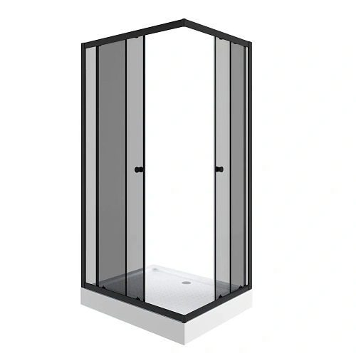 Душевой уголок Niagara Eco NG-118-14QT (1100х800х1950) низкий поддон (13см) стекло тонированное 1181432QT Душевой уголок Niagara Eco NG-118-14QT (1100х800х1950) низкий поддон (13см) стекло тонированное 1181432QT