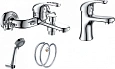 Комплект смесителей D&K Rhein Eucharius DA1372141,DA1373201 (DA1370004SET) Комплект смесителей D&K Rhein Eucharius DA1372141,DA1373201 (DA1370004SET)