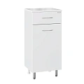 Тумба Onika Каприз 40 см 404013 напольный, белый, правый Тумба Onika Каприз 40 см 404013 напольный, белый, правый