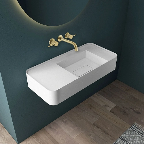 Смеситель для раковины Vincea Groove VBFW-4G1BG4 встраиваемый, брашированное золото Смеситель для раковины Vincea Groove VBFW-4G1BG4 встраиваемый, брашированное золото