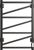 Полотенцесушитель электрический EWRIKA Пенелопа Z 80x50 чёрный матовый 544448