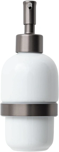 Дозатор жидкого мыла Allen Brau Priority 6.31006-MG графит браш Дозатор жидкого мыла Allen Brau Priority 6.31006-MG графит браш