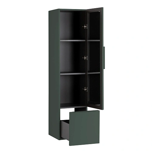 Шкаф-пенал CEZARES PREMIUM 55505 Verde opaco подвесной, реверсивный Шкаф-пенал CEZARES PREMIUM 55505 Verde opaco подвесной, реверсивный
