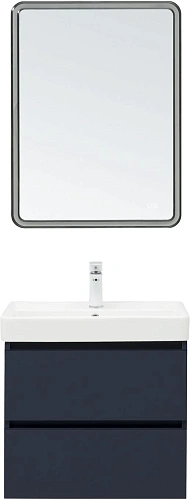 Тумба с раковиной Aquanet Вега 2.0 60 00367331 маренго Тумба с раковиной Aquanet Вега 2.0 60 00367331 маренго