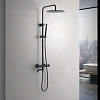 Душевая система Timo Saona SX-2380/03 с термостатом черный Душевая система Timo Saona SX-2380/03 с термостатом черный