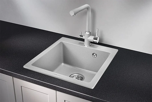 Кухонная мойка Granula 4651, АЛЮМИНИУМ, кварц Кухонная мойка Granula 4651, АЛЮМИНИУМ, кварц