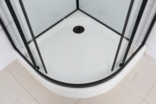 Душевая кабина Frank F420 Black 420040 120x120 Душевая кабина Frank F420 Black 420040 120x120