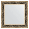 Зеркало в багетной раме Evoform Definite BY 3256 83 x 83 см, вензель серебряный Зеркало в багетной раме Evoform Definite BY 3256 83 x 83 см, вензель серебряный