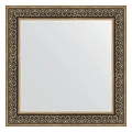 Зеркало в багетной раме Evoform Definite BY 3256 83 x 83 см, вензель серебряный Зеркало в багетной раме Evoform Definite BY 3256 83 x 83 см, вензель серебряный