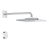 Верхний душ GROHE Rainshower 310 SmartConnect с душевым кронштейном, хром (26642000) Верхний душ GROHE Rainshower 310 SmartConnect с душевым кронштейном, хром (26642000)