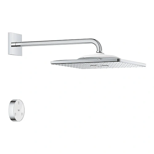 Верхний душ GROHE Rainshower 310 SmartConnect с душевым кронштейном, хром (26642000) Верхний душ GROHE Rainshower 310 SmartConnect с душевым кронштейном, хром (26642000)
