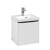 Картинка анонса товара «тумба под раковину villeroy &amp; boch subway 3.0 pure white / pure white c58201vf»