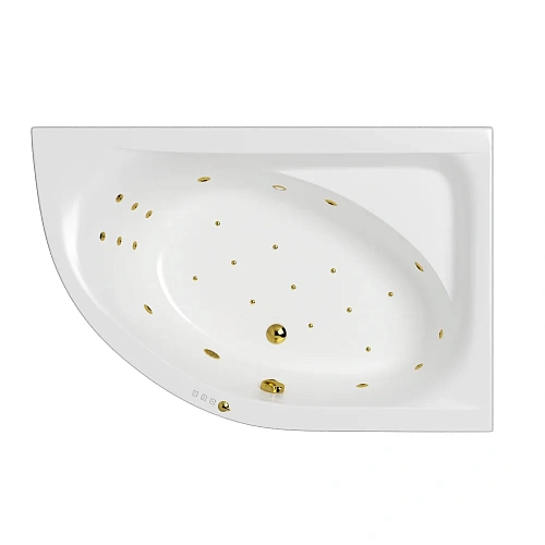 Акриловая ванна WHITECROSS Aquarella 170x110 правая "ULTRA" золото 0109.170110.100.ULTRA.GL Акриловая ванна WHITECROSS Aquarella 170x110 правая "ULTRA" золото 0109.170110.100.ULTRA.GL