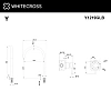 Смеситель для раковины WHITECROSS Y Y1219GLB брашированное золото Смеситель для раковины WHITECROSS Y Y1219GLB брашированное золото
