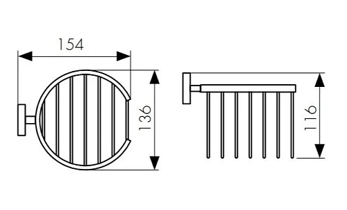 Держатель освежителя воздуха Kaiser KH-2312 хром латунь Держатель освежителя воздуха Kaiser KH-2312 хром латунь