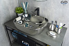 Картинка анонса товара «раковина gid d1302h009 53304 накладная хром 50x40x14»