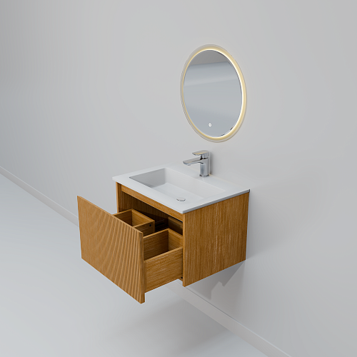 Комплект мебели ArtDecco Elizabeth 60 AEL06W11S1MF белый дуб Комплект мебели ArtDecco Elizabeth 60 AEL06W11S1MF белый дуб
