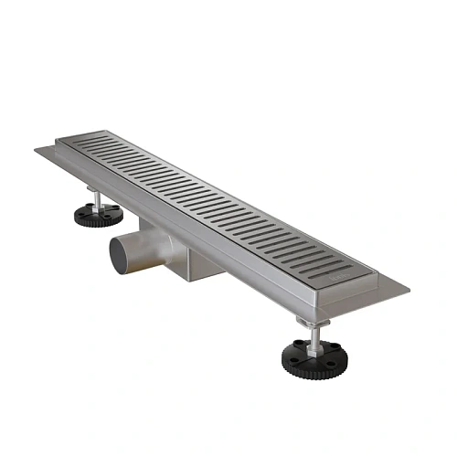 Душевой лоток IDDIS (975A5SB10DZ) горизонтальный выпуск, комбинированный затвор, перфорированная решетка, 500мм, хром Душевой лоток IDDIS (975A5SB10DZ) горизонтальный выпуск, комбинированный затвор, перфорированная решетка, 500мм, хром