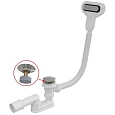 Слив-перелив Alcaplast A516CKM click/clak металл Слив-перелив Alcaplast A516CKM click/clak металл