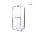 Душевой уголок Ceruttispa MIMI ZQ91B без поддона 90x90x195 Душевой уголок Ceruttispa MIMI ZQ91B без поддона 90x90x195