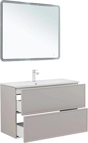 Тумба под раковину Aquanet Арт 100 00343969 бежевый Тумба под раковину Aquanet Арт 100 00343969 бежевый