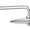 Верхний душ GROHE Euphoria 260 SmartControl с душевым кронштейном 380 мм, хром (26458000) Верхний душ GROHE Euphoria 260 SmartControl с душевым кронштейном 380 мм, хром (26458000)