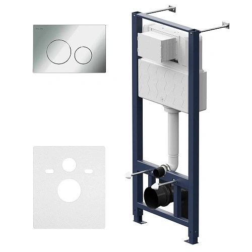 Комплект инсталляции AM.PM Spirit V2.0 IS49051.701700MB с унитазом FlashСlean, сиденьем микролифт и клавишей белый Комплект инсталляции AM.PM Spirit V2.0 IS49051.701700MB с унитазом FlashСlean, сиденьем микролифт и клавишей белый