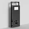 Картинка анонса товара «инсталляция для унитаза wasserkraft salm 27tlt.010.me.bl.wm03 с клавишей смыва белый»
