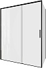 Картинка анонса товара «душевой уголок aquanet pleasure evo 150x100 ae65-150x100-bt профиль черный, прозрачное стекло»