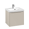 Картинка анонса товара «тумба под раковину villeroy &amp; boch subway 3.0 cashmere grey / cashmere grey c58002vn»