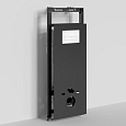 Детальная картинка товара «инсталляция для унитаза wasserkraft salm 27tlt.010.me.bl.wm03 с клавишей смыва белый»