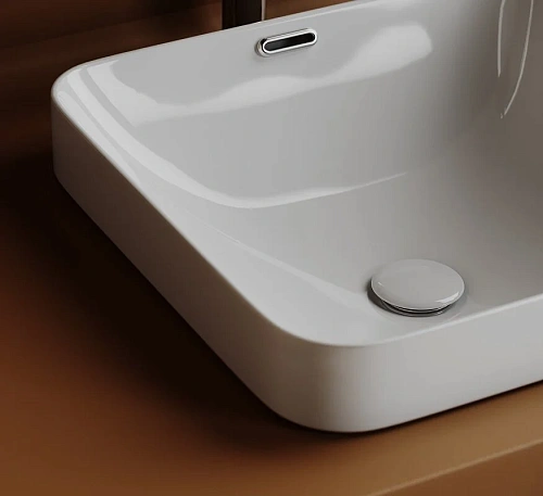 Раковина Ceramica Nova Element CN6077 встраиваемая сверху 438x438x172 мм белый Раковина Ceramica Nova Element CN6077 встраиваемая сверху 438x438x172 мм белый