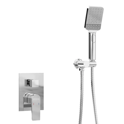 Душевая система GROSSMAN Classic 501.K35.04.100 скрытого монтажа хром глянцевый Душевая система GROSSMAN Classic 501.K35.04.100 скрытого монтажа хром глянцевый