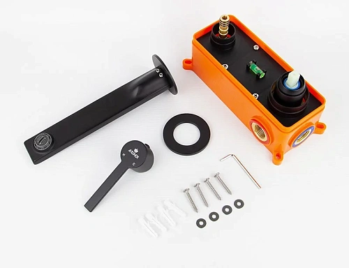 Смеситель для раковины Kaiser Serio 05511-9 Черный матовый Смеситель для раковины Kaiser Serio 05511-9 Черный матовый