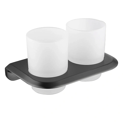 Стакан двойной для зубных щеток ABBER Nord AA1557 хром Стакан двойной для зубных щеток ABBER Nord AA1557 хром