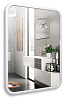 Картинка анонса товара «зеркало silver mirrors 600x800 без подсветки, рама белый пластик мальта-лофт (фр-00002424)»