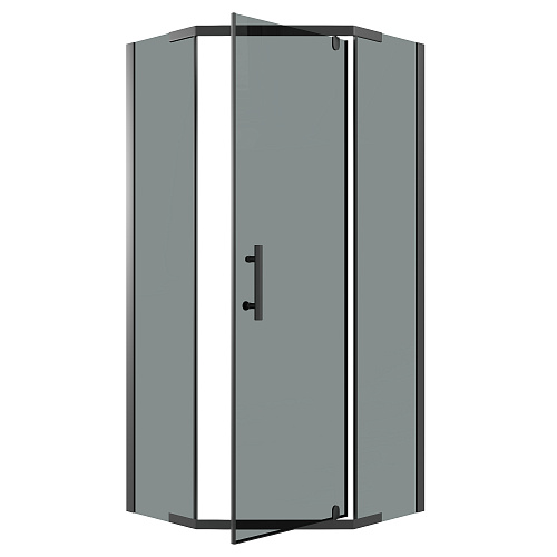 Душевой уголок Niagara Eco NG-1010-14DT (100x100x190) трапеция, распаш, профиль черный, стекло тонированное (4мм) Душевой уголок Niagara Eco NG-1010-14DT (100x100x190) трапеция, распаш, профиль черный, стекло тонированное (4мм)