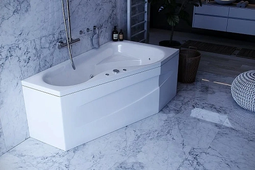 Акриловая ванна Aquatek Медея правая пустая с фронтальныйм экраном+левый бокзкр вклеенный каркас MED MED180-0000010 Акриловая ванна Aquatek Медея правая пустая с фронтальныйм экраном+левый бокзкр вклеенный каркас MED MED180-0000010