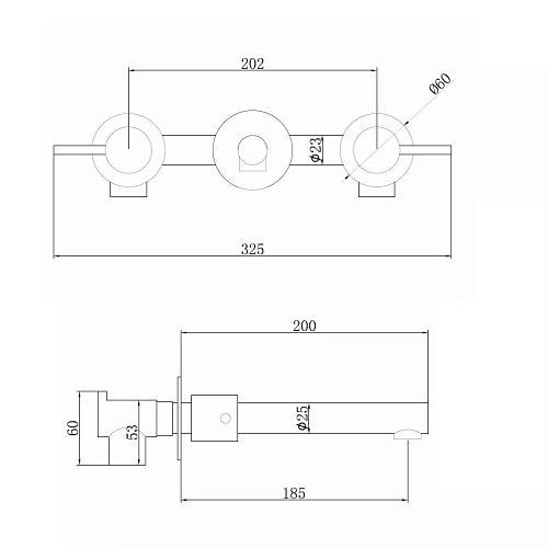 Смеситель для раковины ABBER Emotion AF88121NG скрытого монтажа никель Смеситель для раковины ABBER Emotion AF88121NG скрытого монтажа никель