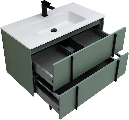 Тумба под раковину Allen Brau Reality 90 1.32006.CGM олива матовый Тумба под раковину Allen Brau Reality 90 1.32006.CGM олива матовый