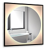 Зеркало Silver mirrors Mone 800х800 теплый свет 3000К, бегущая подсветка, бесконтактный сенсор LED-0 LED-00002740