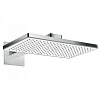Картинка анонса товара «верхний душ hansgrohe rainmaker select 460 1jet ecosmart 24013400, белый/хром встраиваемый»