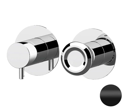 Смеситель для душа Remer Element ET93ZPWBNO, черный матовый Смеситель для душа Remer Element ET93ZPWBNO, черный матовый