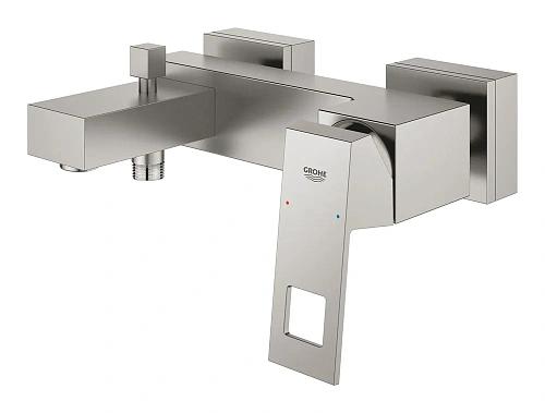 Смеситель для ванны GROHE Eurocube, суперсталь (23140DC0) Смеситель для ванны GROHE Eurocube, суперсталь (23140DC0)