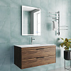 Тумба под раковину Vincea Chiara 2D 1000 VMC-2C2100CO подвесная, С.Oak