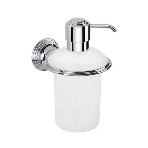 Дозатор жидкого мыла Colombo Hermitage B9335.CR-VAN хром/матовое стекло Дозатор жидкого мыла Colombo Hermitage B9335.CR-VAN хром/матовое стекло